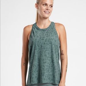 NWT Athleta Ultimate Train Printed Tank Verve Minimalistic